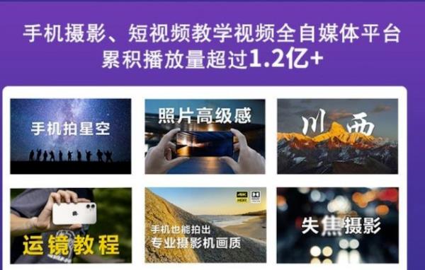 2022玩转手机影像全系课，零基础的小白也能进阶成为手机摄影专业人士-黑猫轻创业
