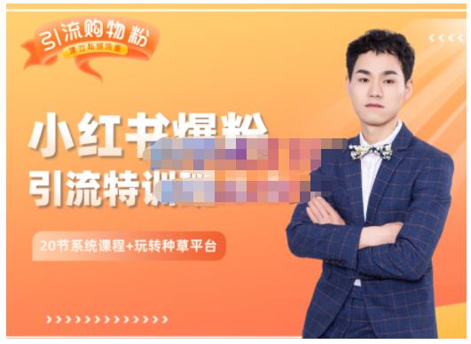 陆明明·小红书爆粉特训班5.0,助你轻松玩转小红书平台价值1380元-黑猫轻创业