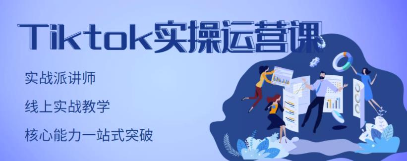 TikTok实操运营课，手把手账号实战，适合零基础Tiktok新人-黑猫轻创业
