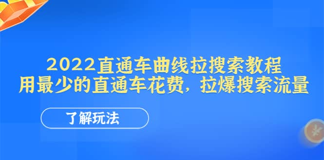 2022直通车曲线拉搜索教程:用最少的直通车花费,拉爆搜索流量-黑猫轻创业