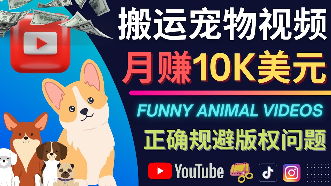 搬运TIKTOK视频到YouTube，并进行二次创作，月赚1万美元以上-黑猫轻创业