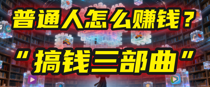 普通人怎么赚钱?2025年马哥揭秘“搞钱三部曲”:从抄作业,到自创武功,月入10万+!-黑猫轻创业
