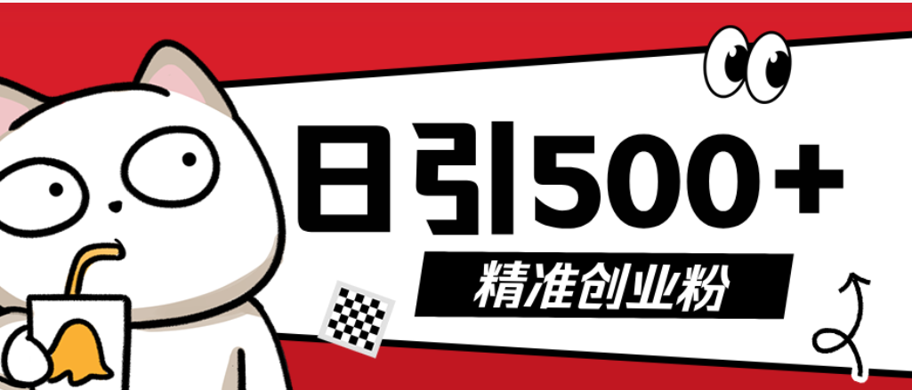 最新抖音引流创业粉模板!几分钟一个视频,非常暴力,小白直接可上手操作-黑猫轻创业