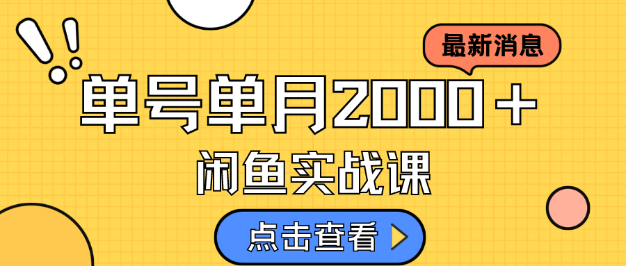 咸鱼虚拟资料新模式，月入2w＋，可批量复制，单号一天50-60没问题 多号多撸-黑猫轻创业