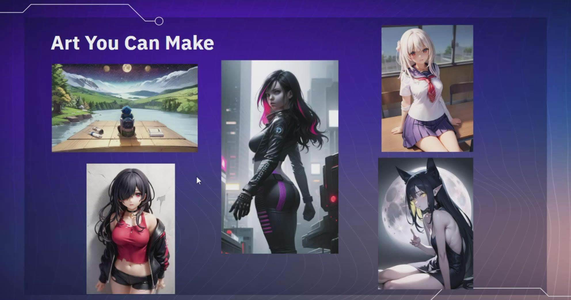 利用Stable Diffusion AI人工智能生成动漫艺术分步教程-14节课-中英字幕-黑猫轻创业