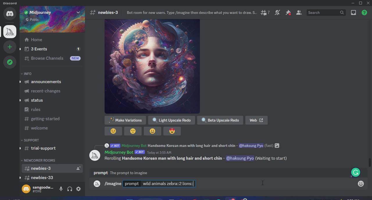Midjourney AI人工智能艺术图片从入门到高级创作教程-34节课-中英字幕-黑猫轻创业