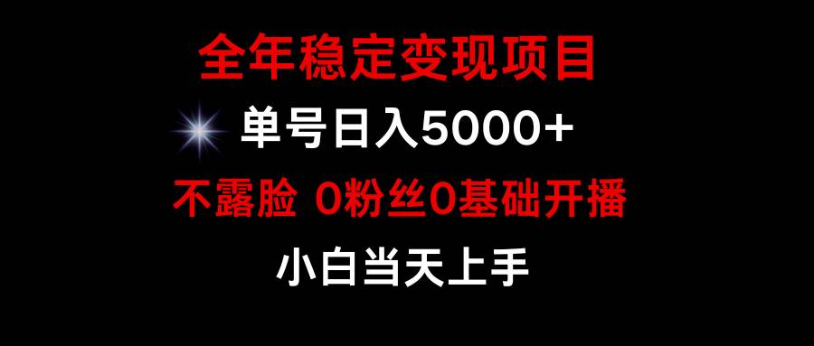 小游戏月入15w+，全年稳定变现项目，普通小白如何通过游戏直播改变命运-黑猫轻创业