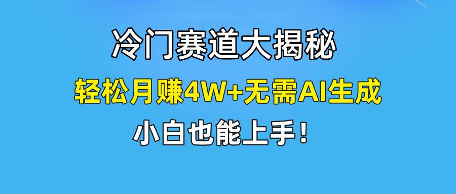 快手无脑搬运冷门赛道视频“仅6个作品 涨粉6万”轻松月赚4W+-黑猫轻创业